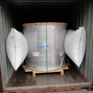 Dunnage air bags in container